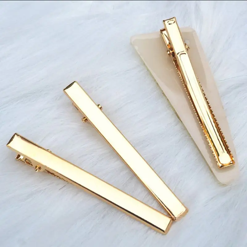 

Handmade Acrylic Resin Hair Barrettes Resin Mold Geometric Shape Alligator Hair Clips UV Epoxy Resin Mold Jewelry Tools