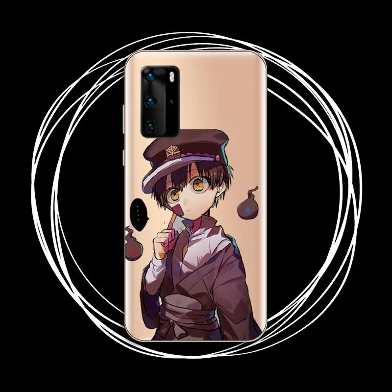 

Toilet bound hanako kun Phone Case Transparent for Huawei P honor 8 10i 20 30 40 smart 2019
