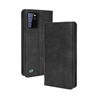 for oukitel c25 c21 c21 pro case book wallet vintage magnetic leather flip cover card stand soft cover luxury mobile phone bags