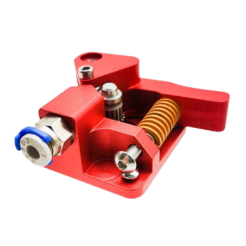 

Dual Gear Extruder Upgrade Durable Aluminum Double Pulley Extruder for Creality Ender3 CR10 CR-10 Pro CR-10S 3D Printer