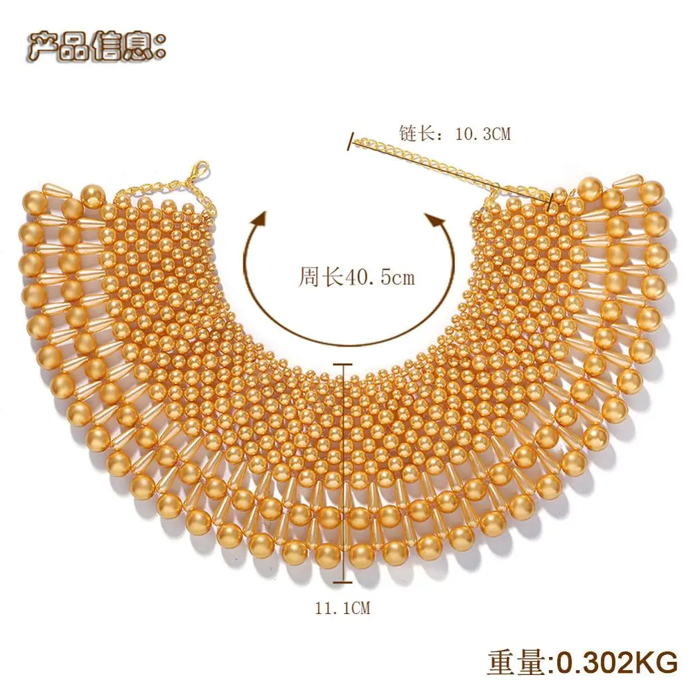 Длинная большая Подвеска Жемчужное ожерелье Макси женские Дешевые Модные