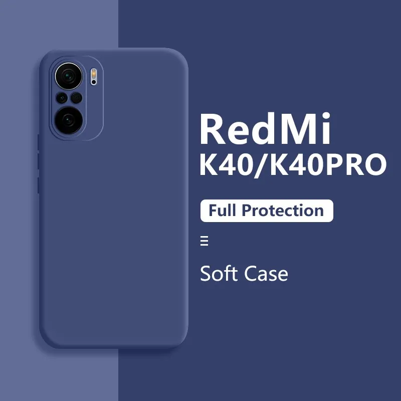 

For Redmi K40 Pro Note 9 9S 9 Pro Note 8 8T 8 Pro 9A Case Soft Liquid Silicone For Xiaomi Mi 11 M3 Poco X3 Note 10T Lite Cover