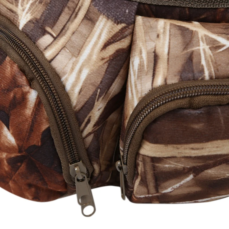 

Hunting Camo Fanny Pack with Harness Waist Pack Pouch with Shoulder Straps for Climbing Hiking Camping Running Travelling