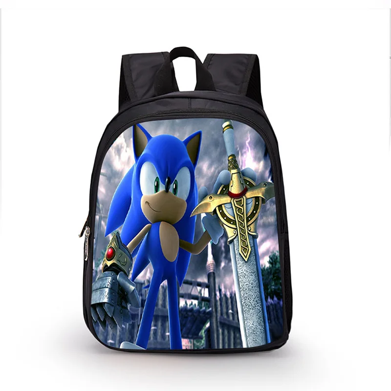3 3D Аниме Mochila Sonic рюкзак с ежом школьные сумки для девочек-подростков маленький рюкзак для детей рюкзак на молнии рюкзак для ноутбука - Цвет: 3