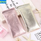 2019 PU кожаный складной футляр для очков модный женский бинокль Чехол для очков большие солнцезащитные очки сумка держатель аксессуары