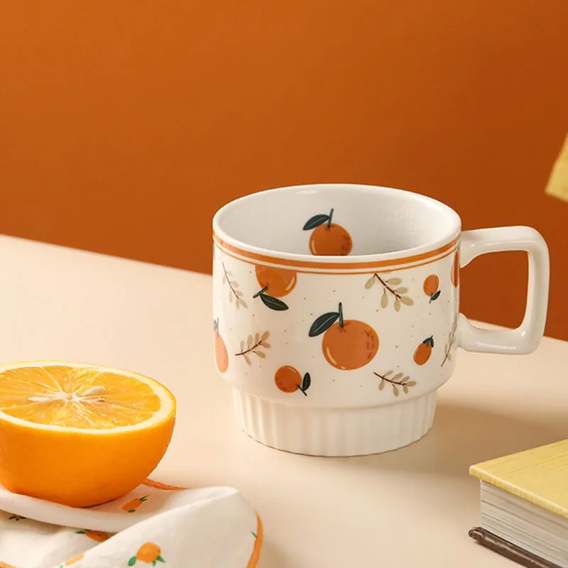 

Porcelain Coffee Cup Afternoon Tea Juice Cups Ins Ceramic Tazas Exquisite Taza Milk Ceramics Mugs Kitchenware Кружка أواني