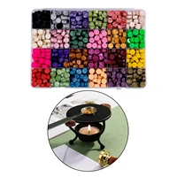 600pcs seal stamp wax colorful beads wax seal stamps for envelope documents wedding birthday party invitation sealing wax card