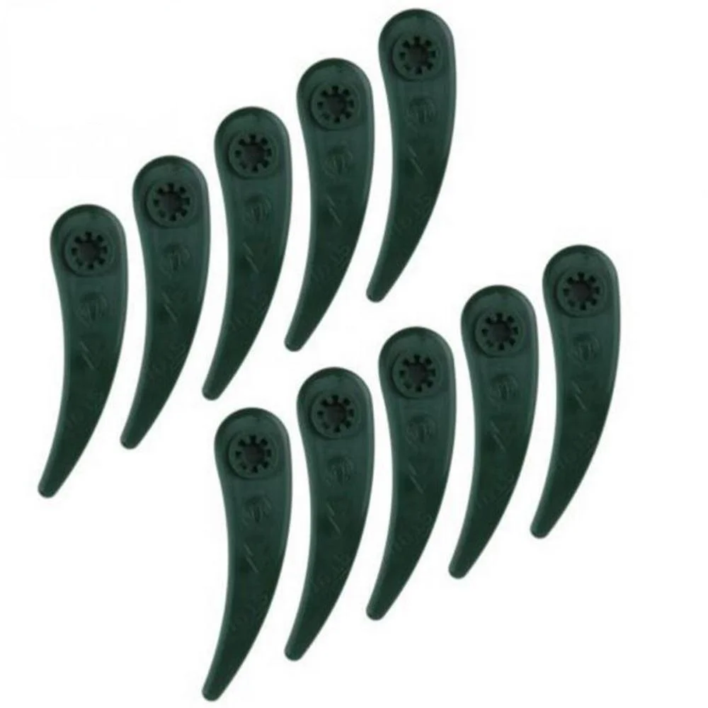 

Replacement Grass Trimmer Blades Dura Lawn Mower Blades for BOSCH ART 23-18 LI Grass Blades Plastic Blade Trimmer 25 Pieces
