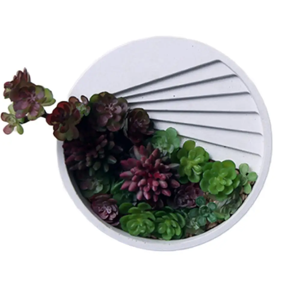 Форма для изготовления суккулентных растений силиконовая 3D форма мелких горшков