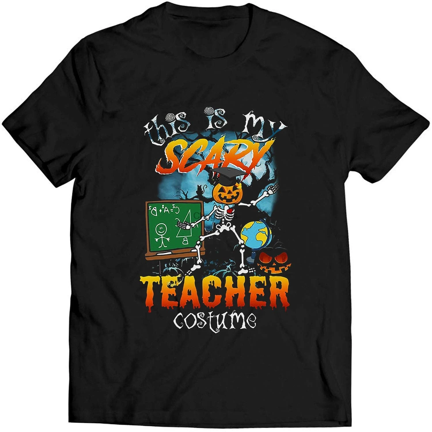 Наряд на Хэллоуин с изображением дельфина это мой страшный учитель |