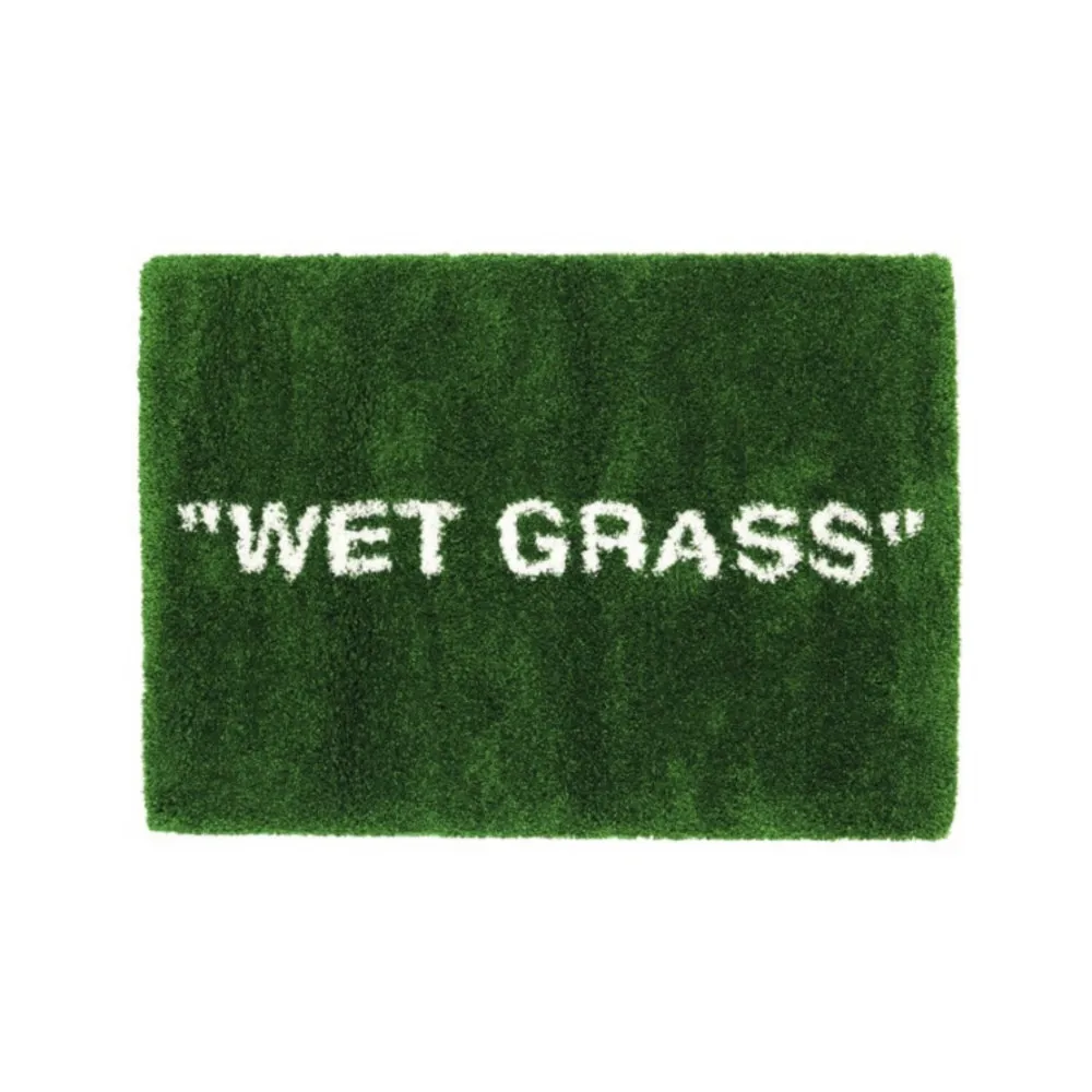 

Sudo Correct wet grass cashew take O white joint wool green black popular logoc arpet 195*133/300*200