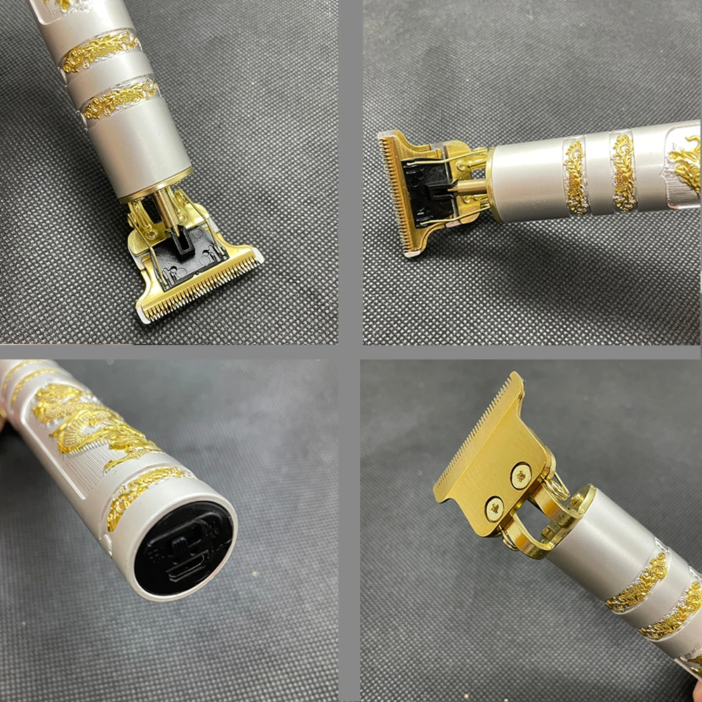 Новая перезаряжаемая USB машинка для стрижки волос T9 Мужская бритва триммер