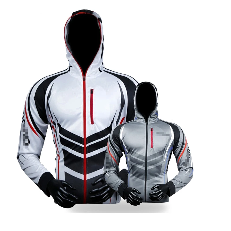 Прямая поставка одежда для рыбалки с капюшоном летняя Солнцезащитная Мужская