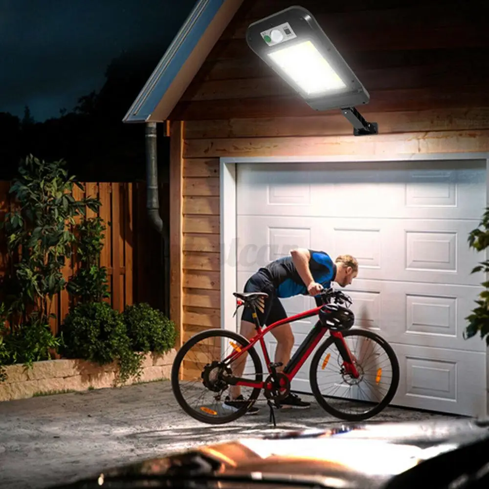 

Powerful Remote Control Cob Solar Light Led Outdoor Solar Lamp Pir Motion Sensor Garden Wall Street Lights Decorative