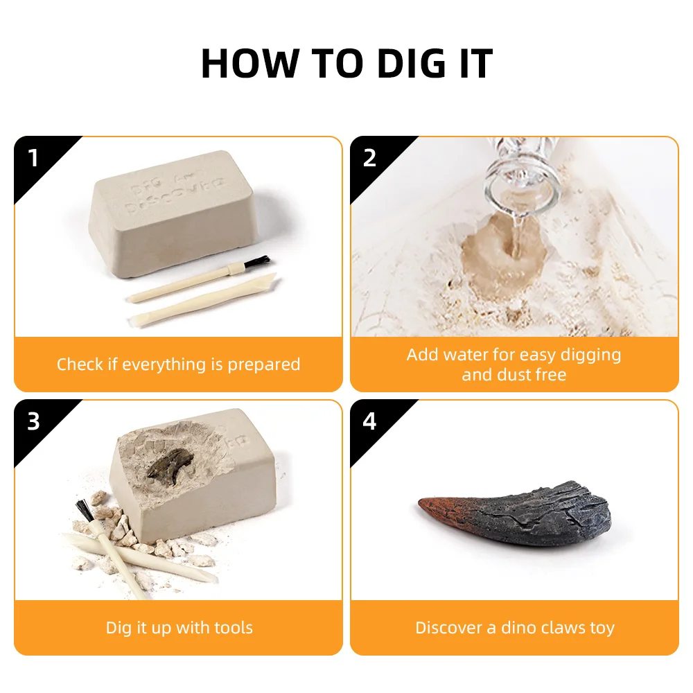 Набор для сборки ископаемого каркаса пиратского динозавра игрушка обучающие