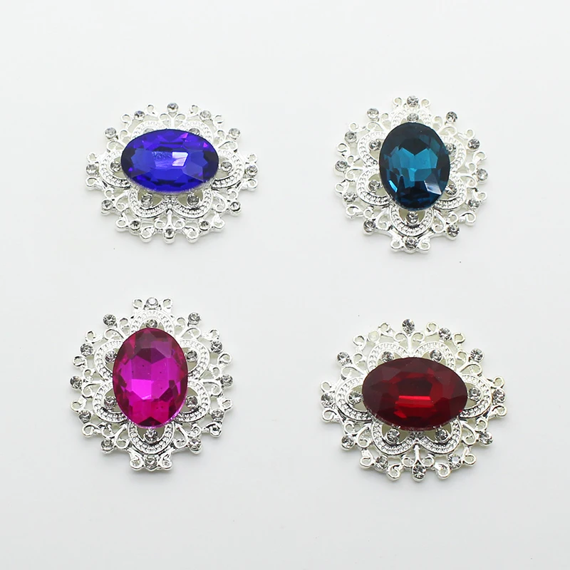 Стразы из сплава и стекла 10/партия 32*29 мм для украшения свадьбы украшенная