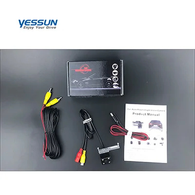 RC8166 Yessun камера комплект заднего вида резервная камера водонепроницаемая для Citroen C4 Coupe 2004~ 2010 - Название цвета: RC8166