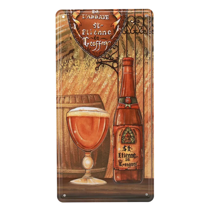 

Ice Cold Beer Beach Bar Shabby Metal Tin Signs Plaque Iron Painting Man Cave Wall Decor Retro Pub Cafe Bar Funny Tin Poster