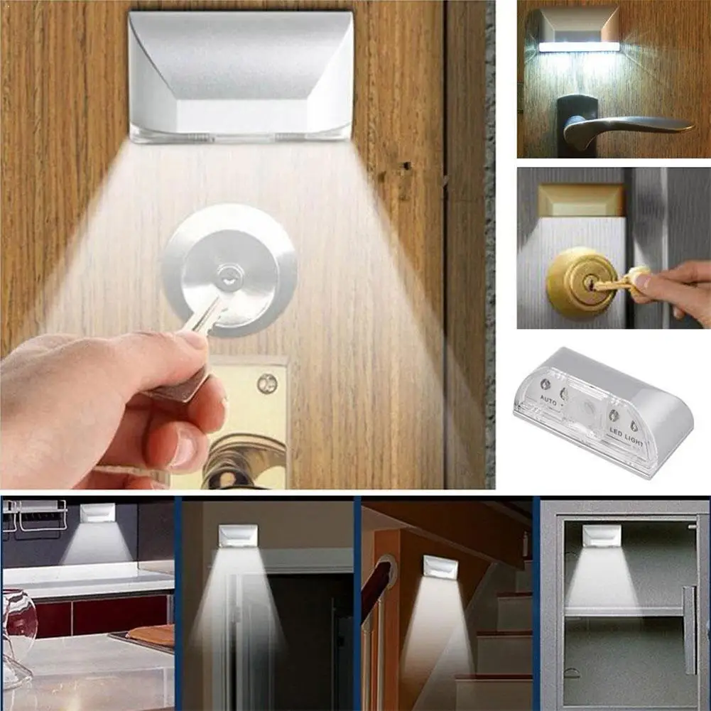 

PIR Sensor Keyhole Light Wireless Door Keyhole Light Keyhole Auto Detector Light IR Motion Led Lamp Night Sensor Infrared P G6X9