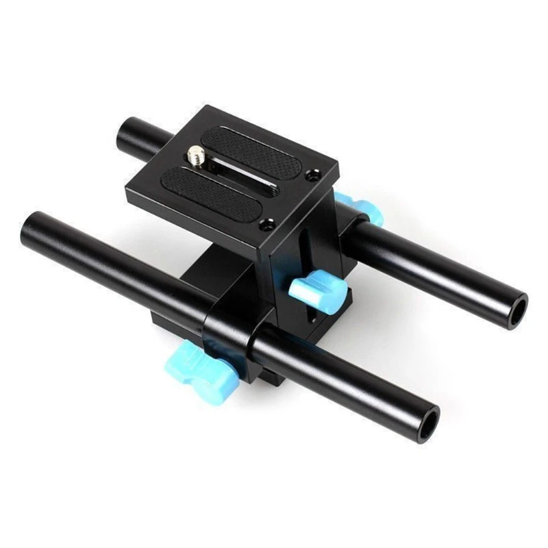 

15mm Alluminum Alloy Universal Rail Rod System Mount for DSLR Camera Easy