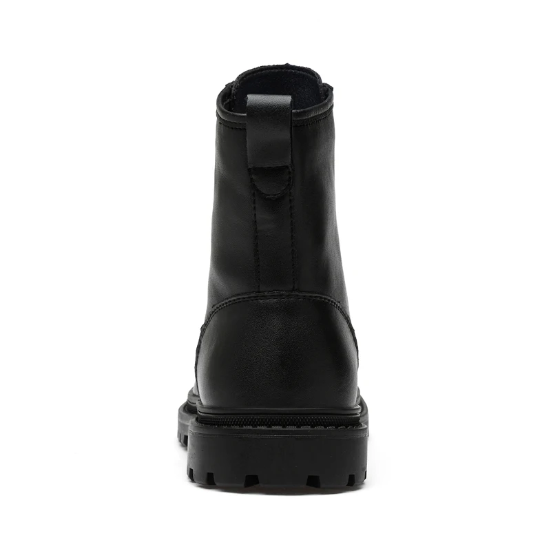 Мужские ботинки Martin из натуральной кожи с высоким берцем зимняя теплая обувь для