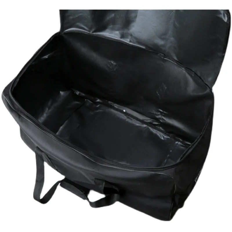 Portable Travel Bag Rolling Luggage Black Large Duffle Bag Roller Handbags Moving Overnight Oxford Cloth Traveling Bags Hot X88C