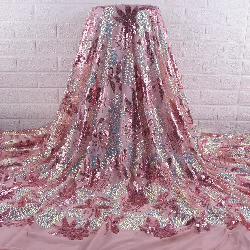 Кружевной топ с блестками красного вина блестящий французский тюль африканская