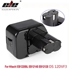 Аккумулятор ELEOPTION 3000 мАч2000 мАч 12 В Ач для Hitachi EB1214S 12 В EB1220BL EB1212S WR12DMR DS 12DVF, DS 12DVF2, DS 12DVF3
