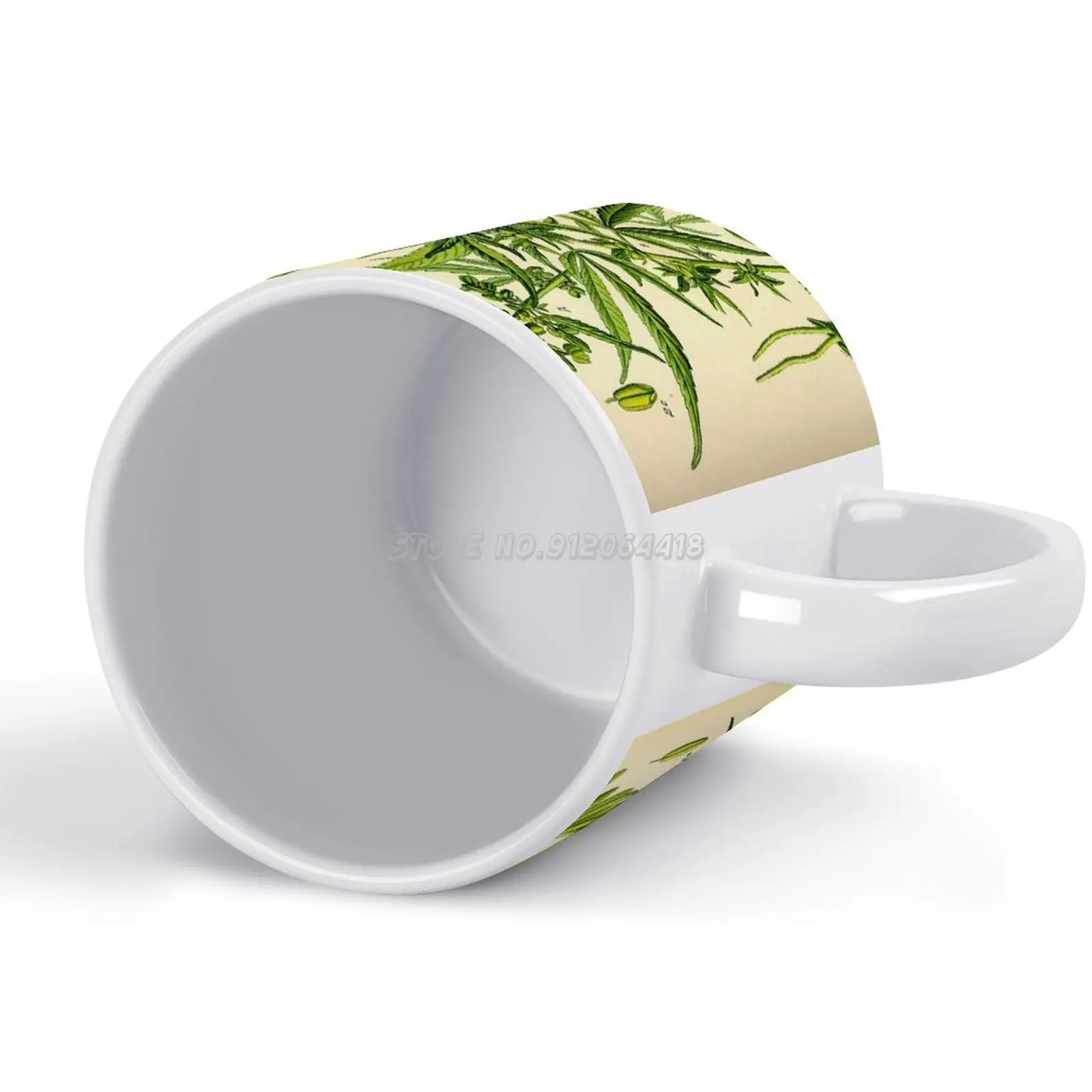 Кофейные кружки с принтом керамические персонализированные 11 унций белая кружка