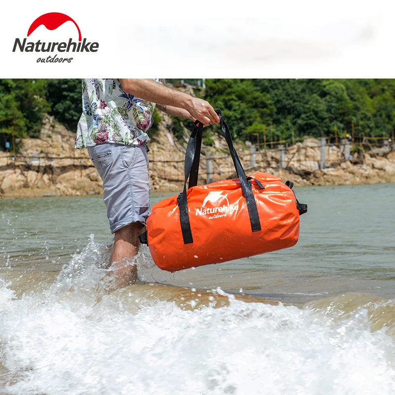 Водонепроницаемая сумка Naturehike 40/60/90/120l 500D ПВХ дорожный водонепроницаемый мешок