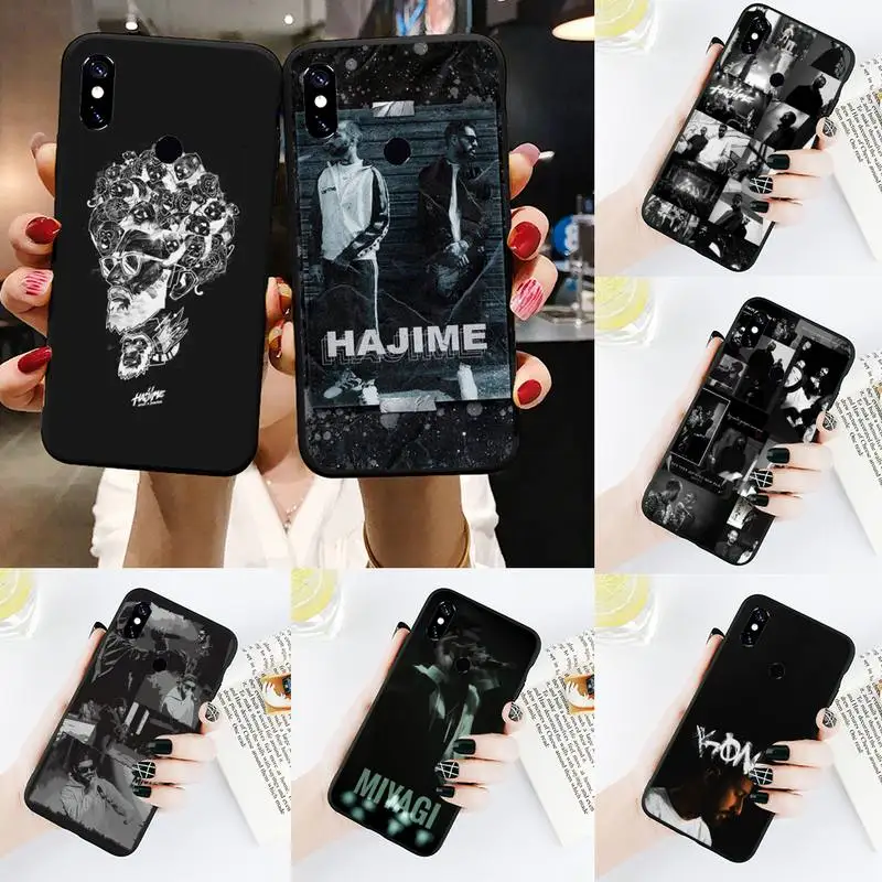 

Hajime MiyaGi Andy Panda Phone Case For Xiaomi Redmi note 7 8 9 t s 10 A pro lite funda shell coque cover