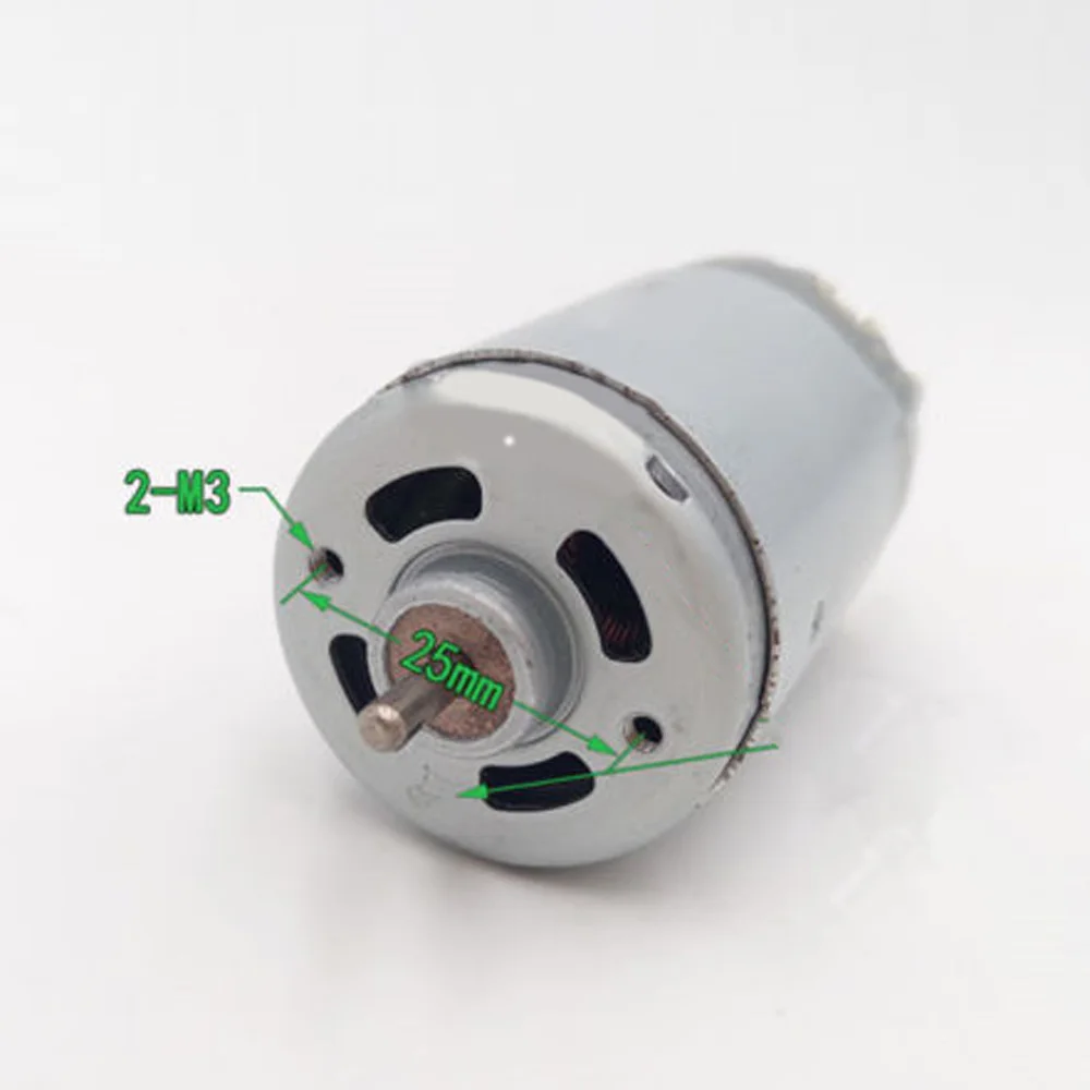 Высокоскоростной двигатель 550 размер DC для электрических инструментов DIY