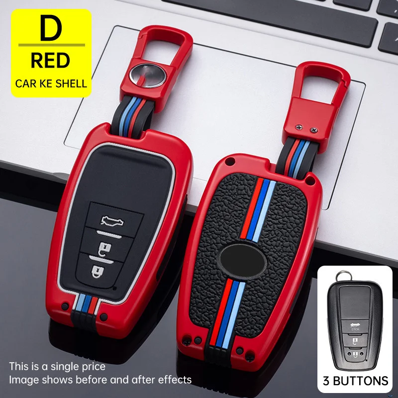 

Car key case for toyota prius camry corolla C-HR chr rav4 meadow izoa levin avalon 2018 2019 2020 zinc shield cover