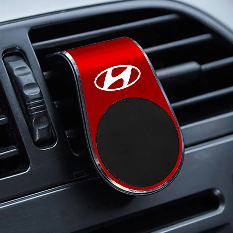 360 Magnetic Universal Car Phone Holder Air Vent Stand for Hyundai I20 I30 Ix20 Ix35 Elantra Accent Shell Cover Auto Goods | Автомобили и