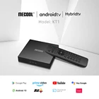 ТВ-приставка MECOOL KT1, Android 10,0, 4K Seream LIVE TV, спутниковый телевизор, DVB S2 Amlogic S905X4 5G Wifi BT4.2 2 + 16 ATV AV1 H.265 VP9 видео EPG