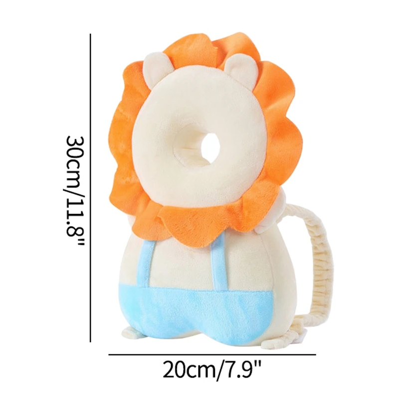 

Baby Head Protector Pillow Newborn Safety Pad Cushion for Learning Walk Sit Anti-fall Toddler Pillow Protective Cushion