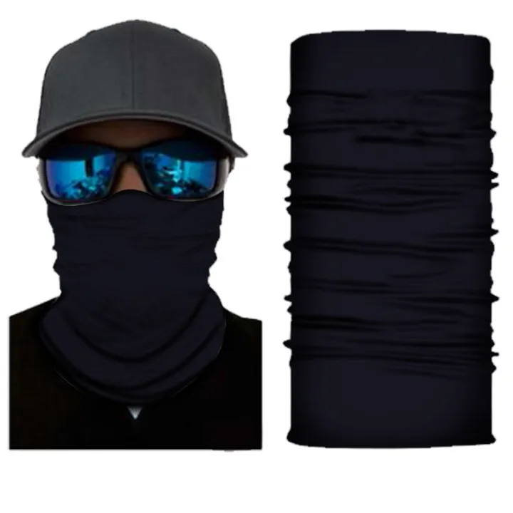 

Magic Headband Elastic Breathable Neck Gaiter Polyester Tube Scarf Half Face Cover Bandana Headwear Bicycle Sweatband Pirate Hat