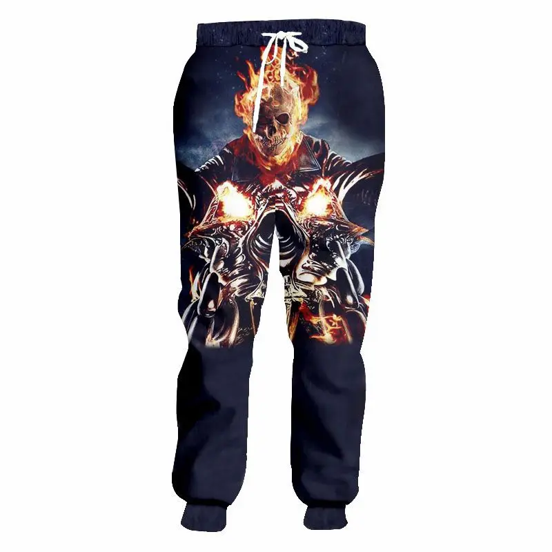 Мужские Оригинальные костюмы в готическом стиле повседневные забавные брюки с