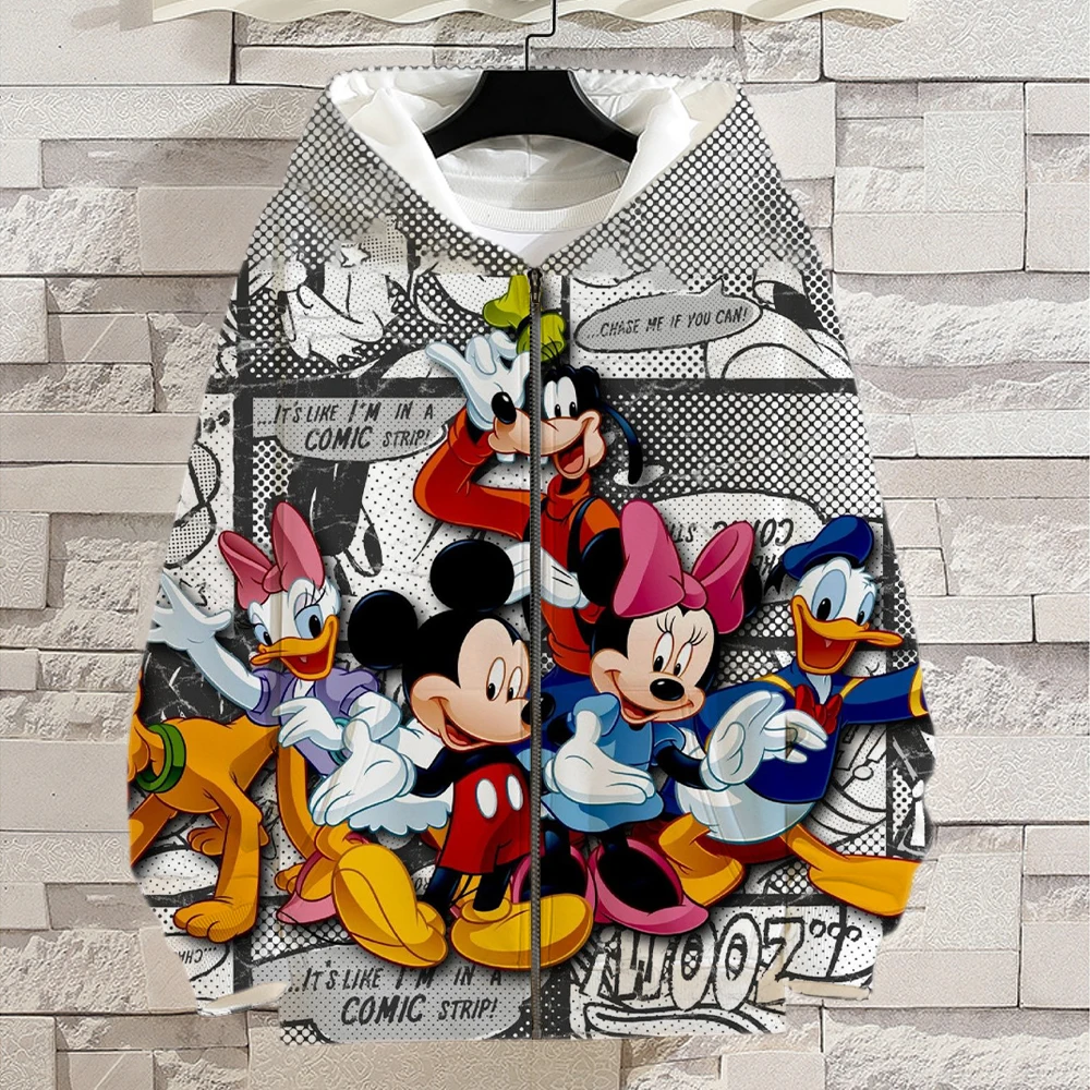 Толстовка мужская на молнии с 3D-принтом для мальчиков и девочек | Мужская одежда