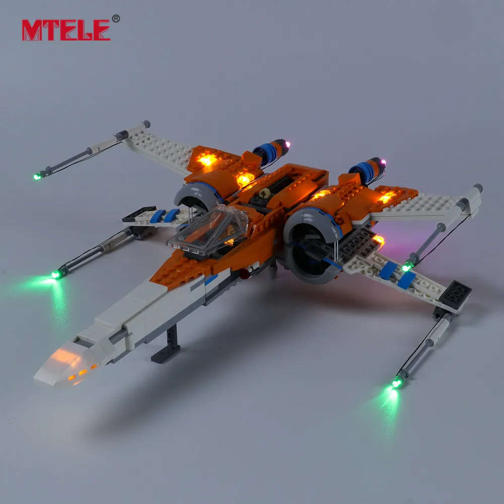 Набор светодиодных ламп MTELE для истребителя X-wing 75273 Poe Dameron's | Игрушки и хобби