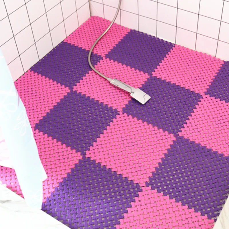 Новинка Mrosaa Противоскользящий мягкий коврик для ванной пластиковый волшебный