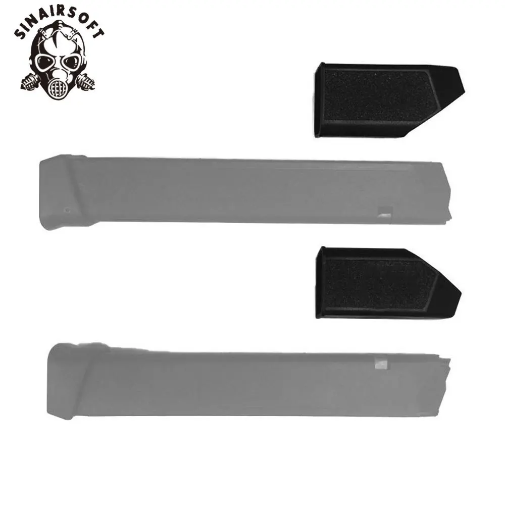 SINAIRSOFT скоростной погрузчик Mag для 9 мм/.40/.357/ .45 зажим Mags черный магазина Glock| |