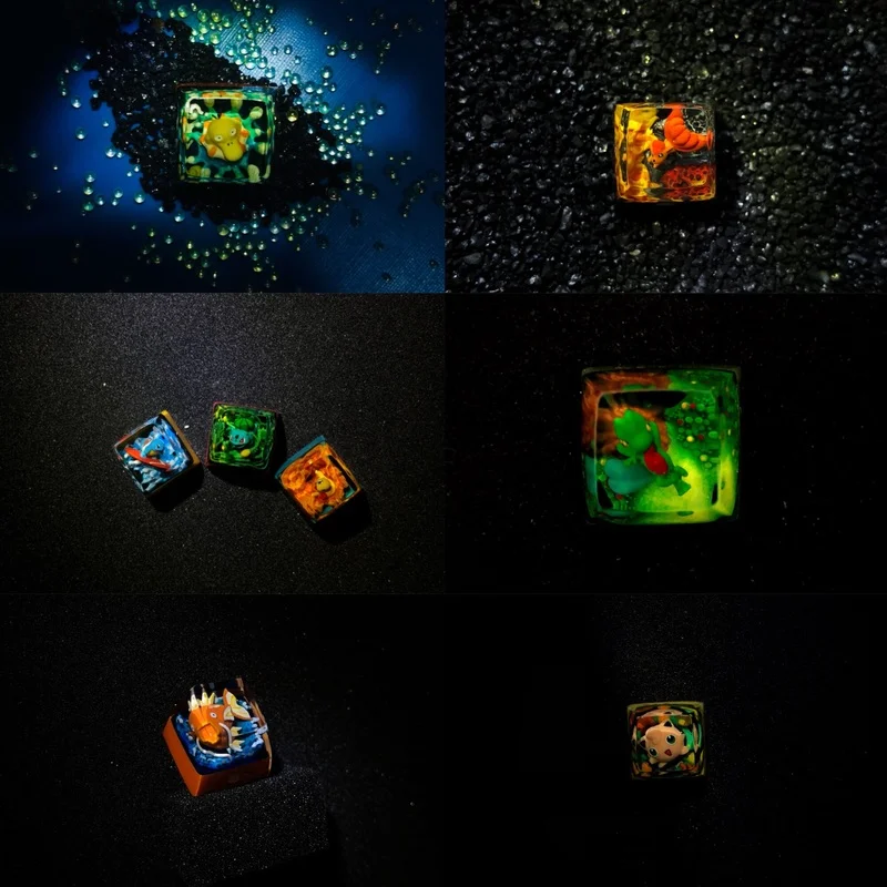 

1Pcs Cartoon Personality Gaming ESC R1 Resin Keycap Back Light Magic Pet Keycaps Festival Gift for Mechanical Keyboard Key Cap