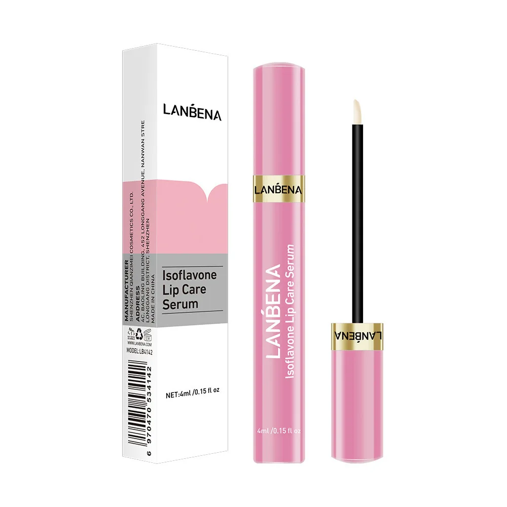 LANBENA Lsoflavone сыворотка для ухода за губами маска губ повышающая эластичность