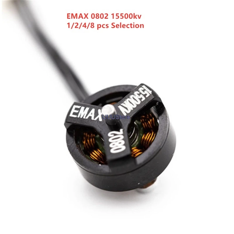 

1/2/4/8 шт. Emax TinyhawkS запасная часть 0802 15500KV 1-2S бесщеточный двигатель для RC FPV гоночного дрона квадрокоптера мультикоптера игрушки