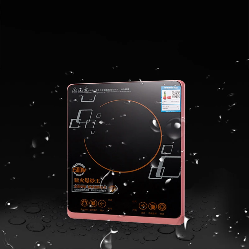 

Электромагнитная плита, энергосберегающая, с сенсорным экраном, для домашнего использования, для размешивания каши, жарки, электромагнитна...