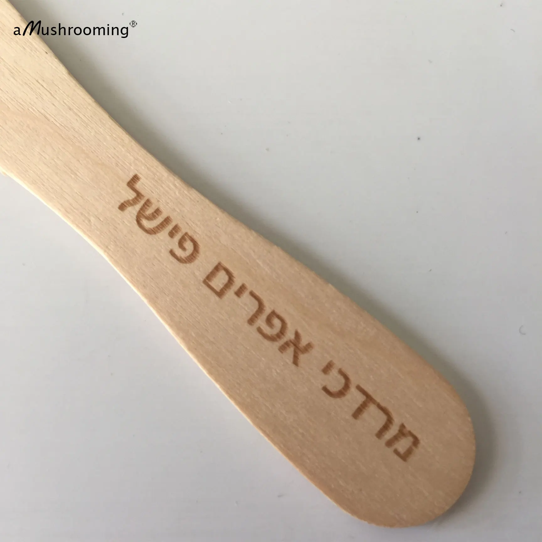 Мини деревянной ложки пластиковые мороженого Обручение свадебный душ буфетный