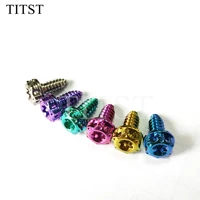 titst m6x15mm titanium self tapping bolts for racing %ef%bc%88 one lot 10pcs