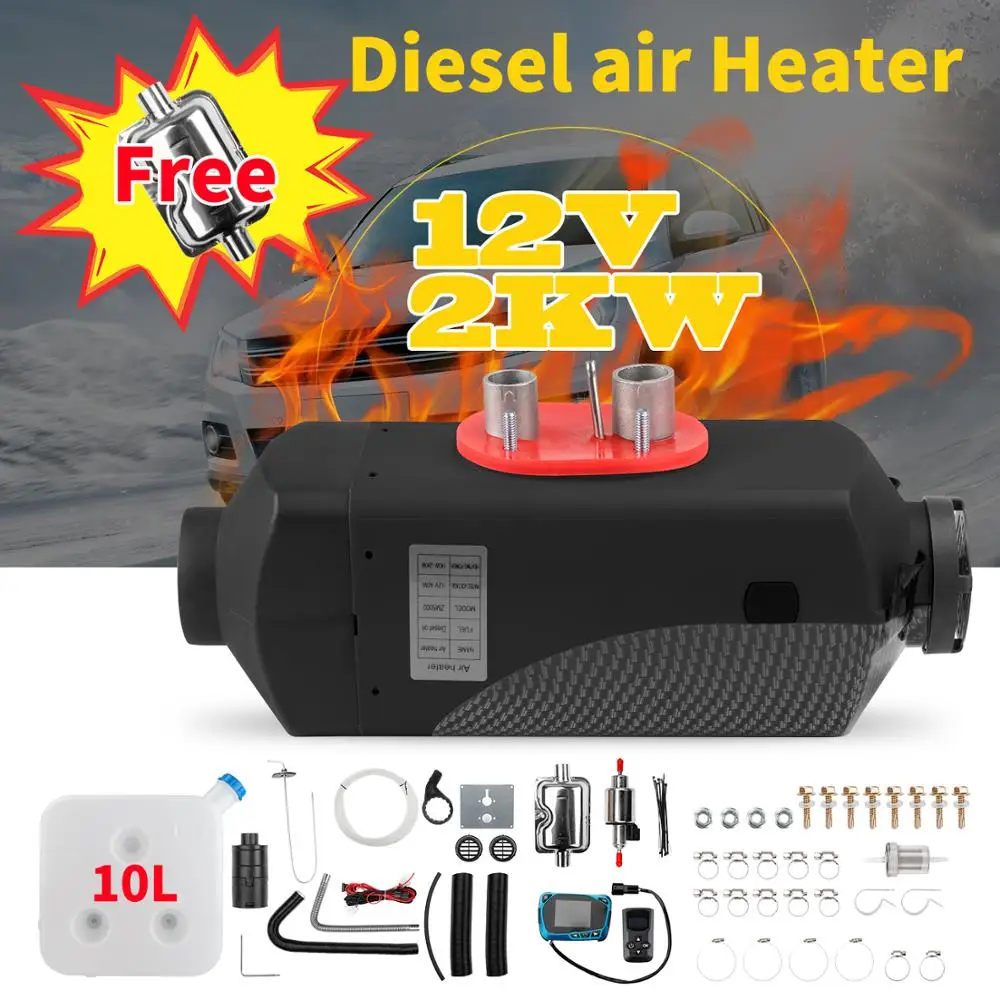 Автомобильный обогреватель с ЖК дисплеем 12 В 2 кВт|Обогрев и вентиляторы| |