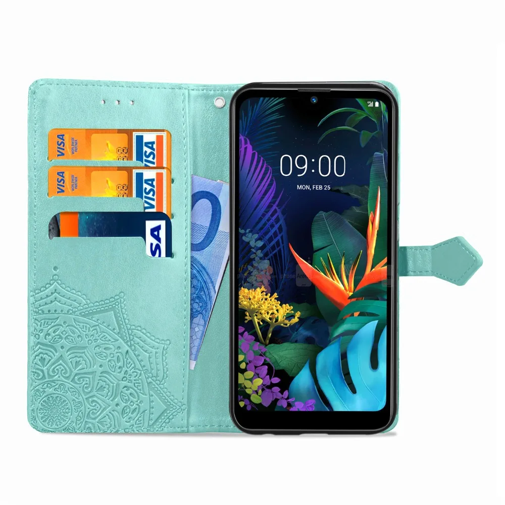 Роскошный чехол-книжка из искусственной кожи для LG LV3 LV5 LV7 K11 K30 K40 K50 Q60 LG Stylo 4 Stylo 5 Q Stylo